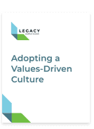 Adopting a Values Driven Culture Cover