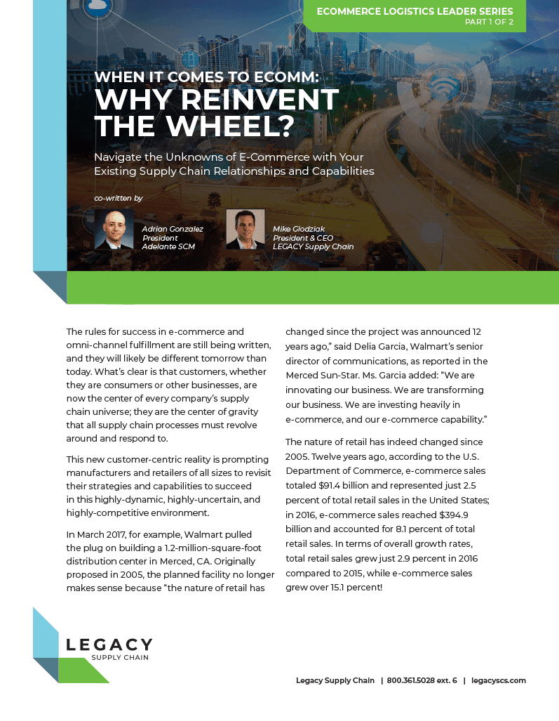 Why Reinvent the Wheel?