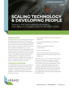 Scaling Technology & Developing People