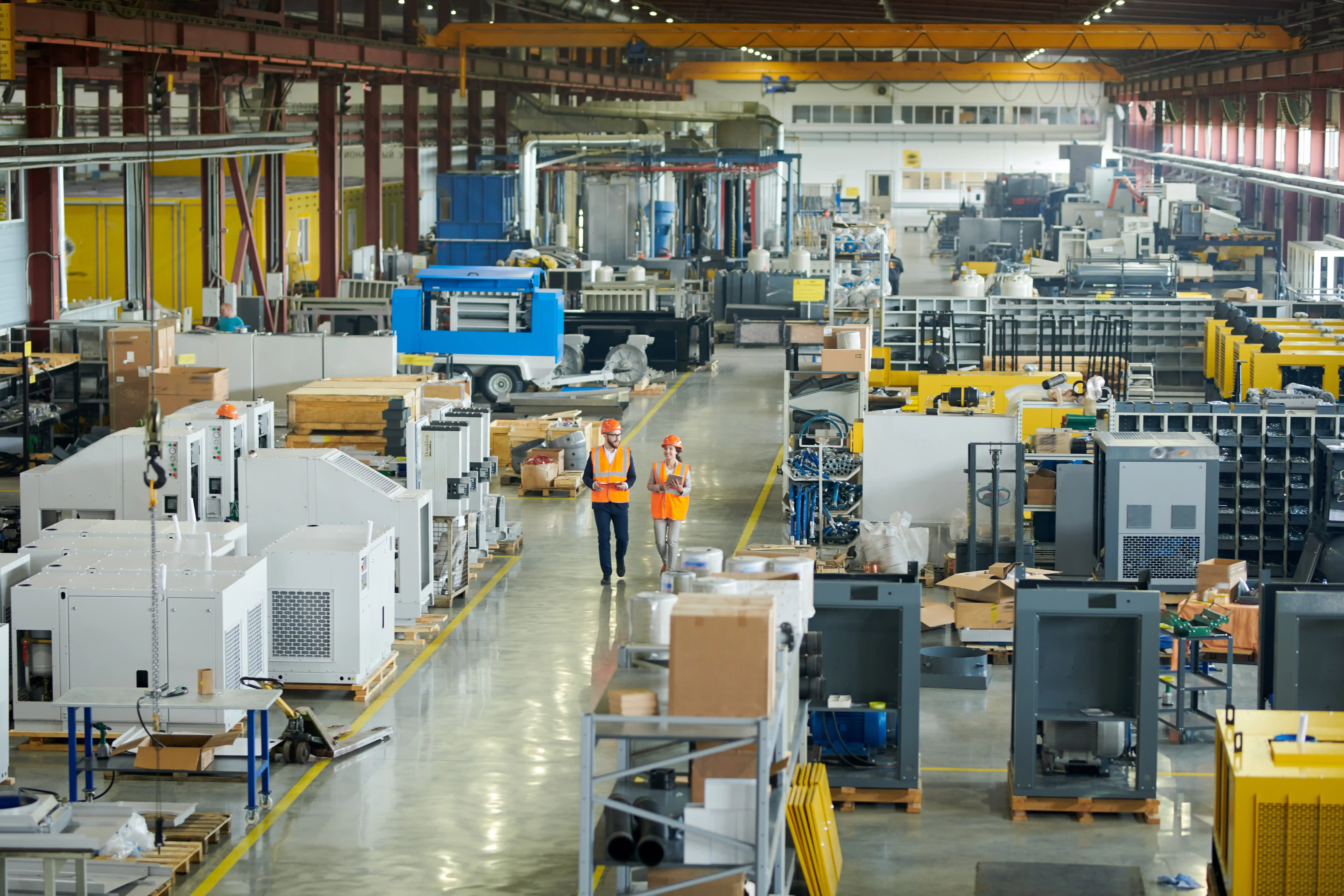 Manufacturing plant with Legacy logistics