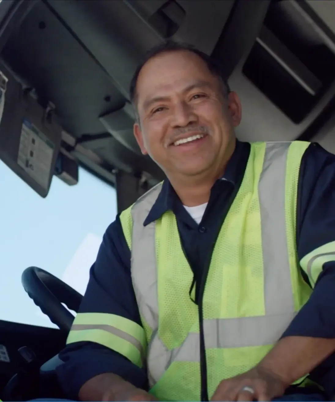 Legacy employee smiling