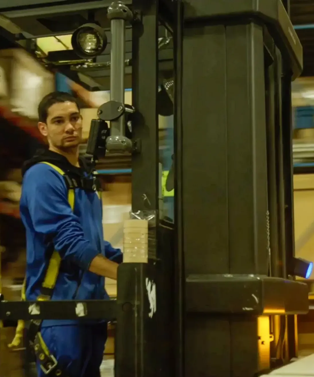 Legacy employee smiling