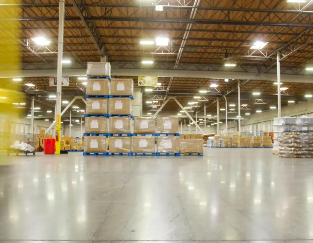 Warehouse shipping boxes customized to order with Legacy