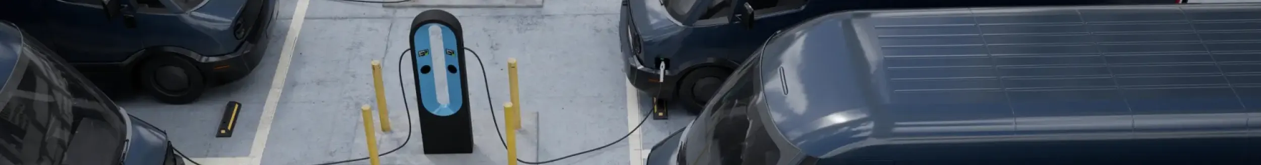 Electric van charging