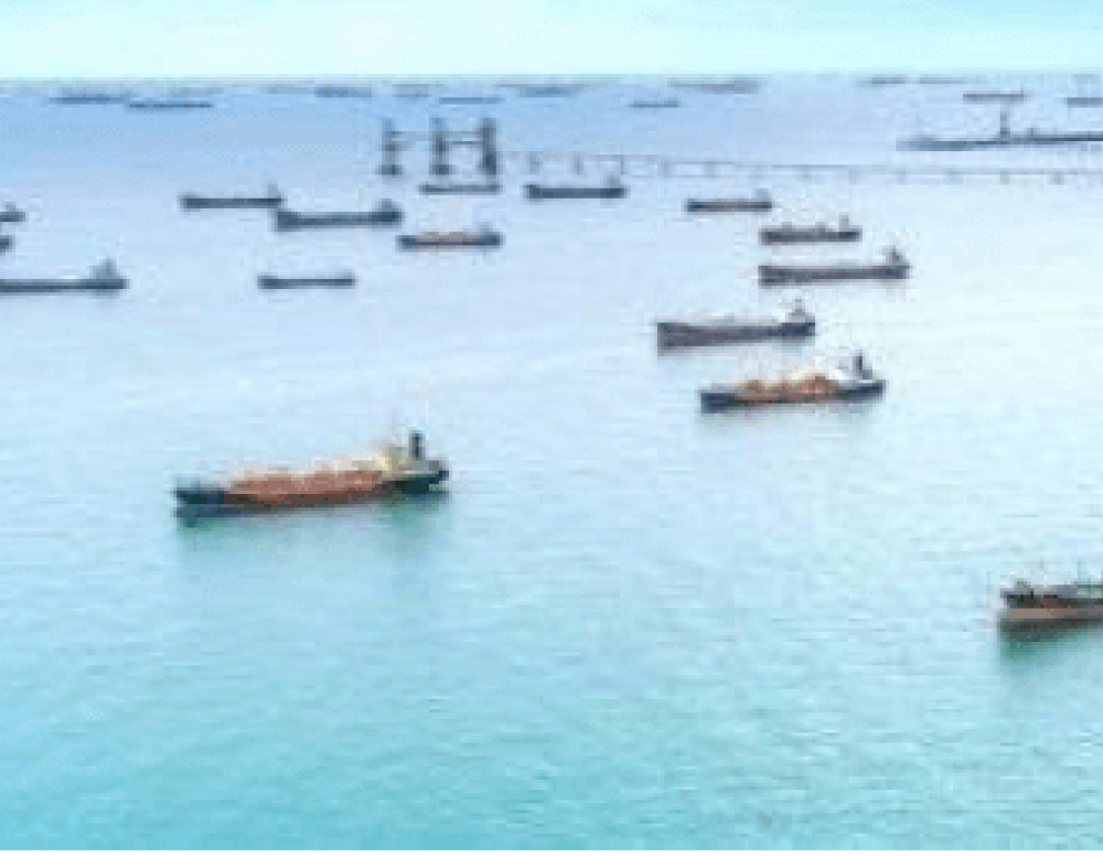 cargo ships