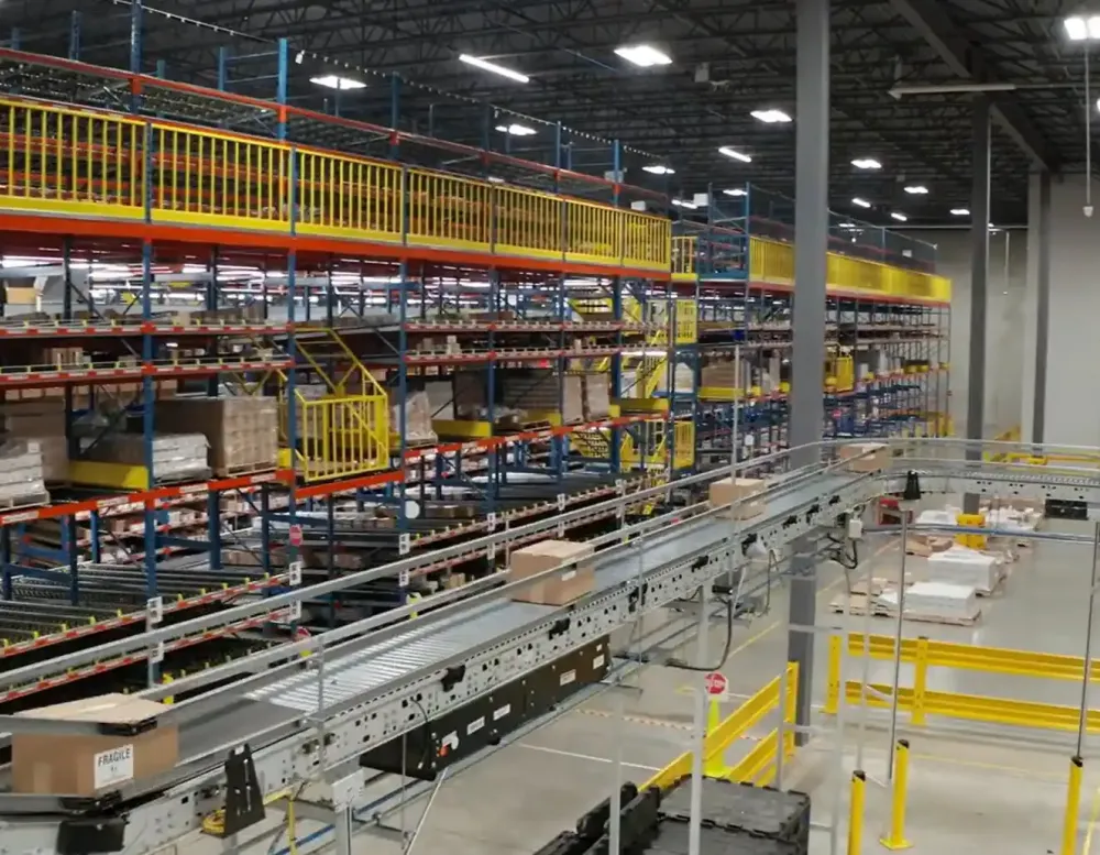 Legacy warehouse using supply chain innovative technology
