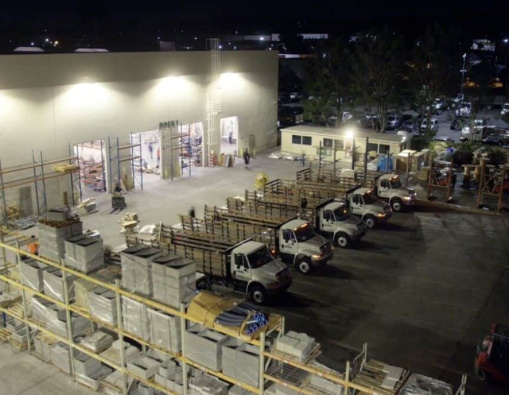 Trucks at Legacy Warehouse